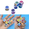 Acrylic 16mm Dices Set Colorful Six Sided Dices Cubes with Dots Playings Square Block Dices Circles-shape Board Game Toy