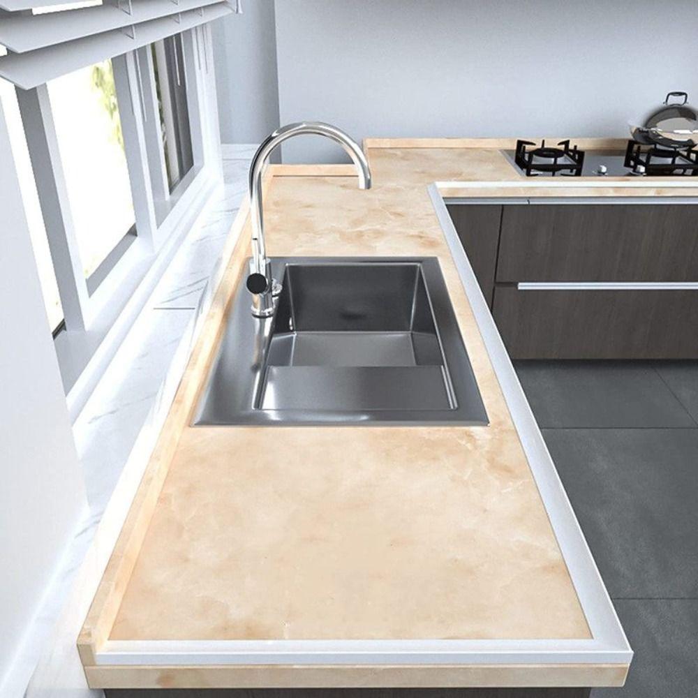 Black/White Water Stopper Strip Self-Adhesive Floor Retaining Barrier Shower