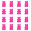 1000Pcs Resin Candy Bear Charms Beads for DIY Necklace Bracelet Earrings Jewelry Making