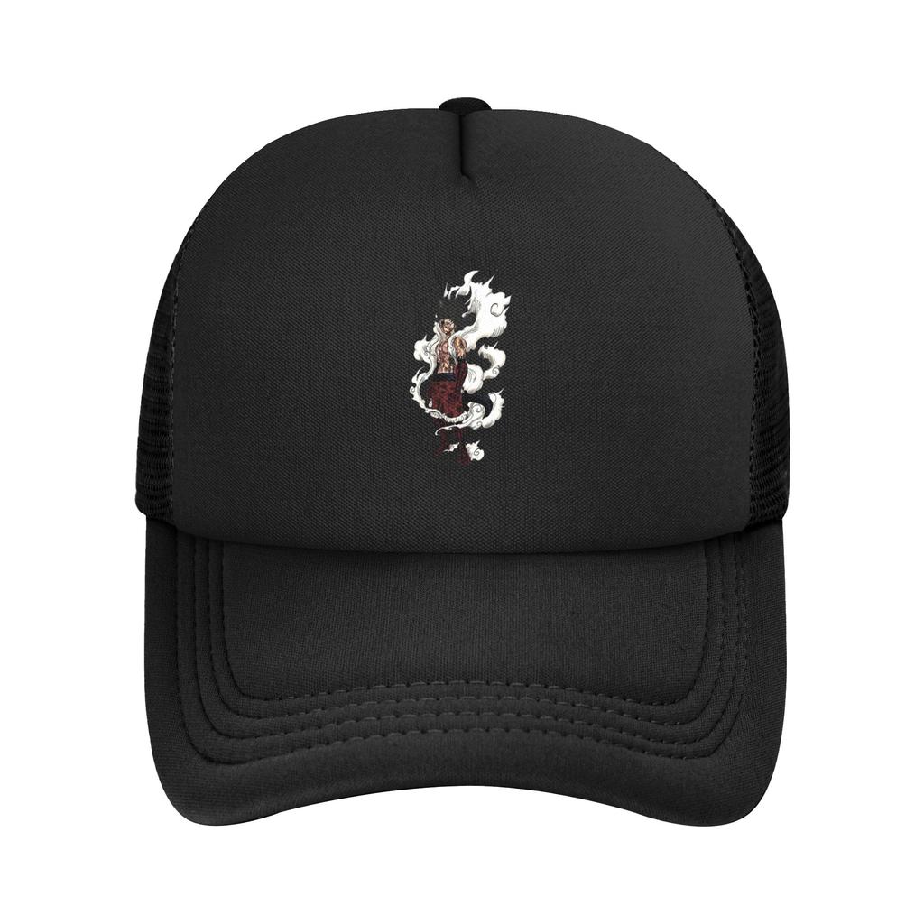 Mihawk  onepieces  Flag Trucker Hat Unisex Sport  Mesh Baseball Cap Polyester Adjustable Sports Cap