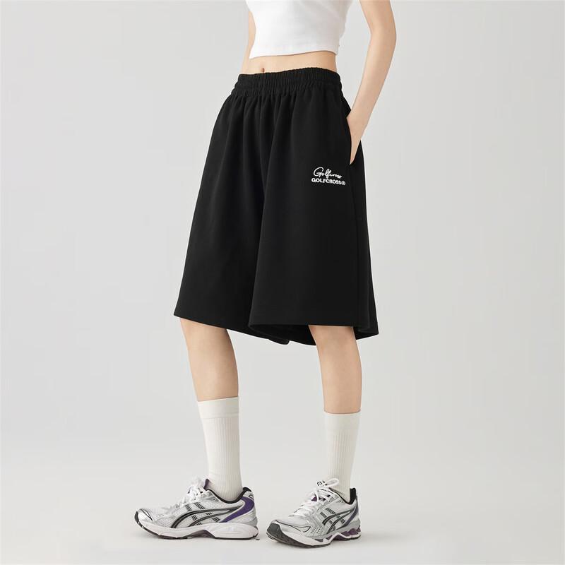 GOLFCROSS Unisex Embroidered Casual Sports Shorts