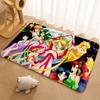 ANIME S-SAILOR-MOON Floor Mat Floor Mat Soft Flannel Non-Slip Door  Rug for Living Room