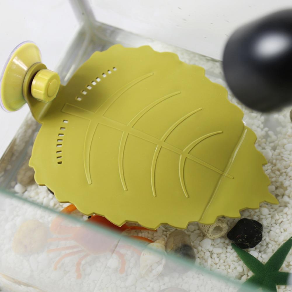 Turtle Sun Drying Platform Climbing Turtle Sun Drying Back Floating Platform Suction Cup Plastic Acrylic Leaf Climbing Platform