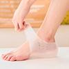 1 Pair Shoe Insoles Concealed Height Increase Silicone Non-deformable Stretchy Heel Cushion