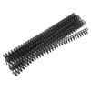 20pcs 30 Hole LoosE Leaf Plastic Binding Ring Spring Spiral Rings for A4 Paper 19mm Transparent