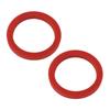 2PCS E61 Silicone Group Gasket 8mm Grouphead Gasket Replacement for Gaggia Coffee Machines
