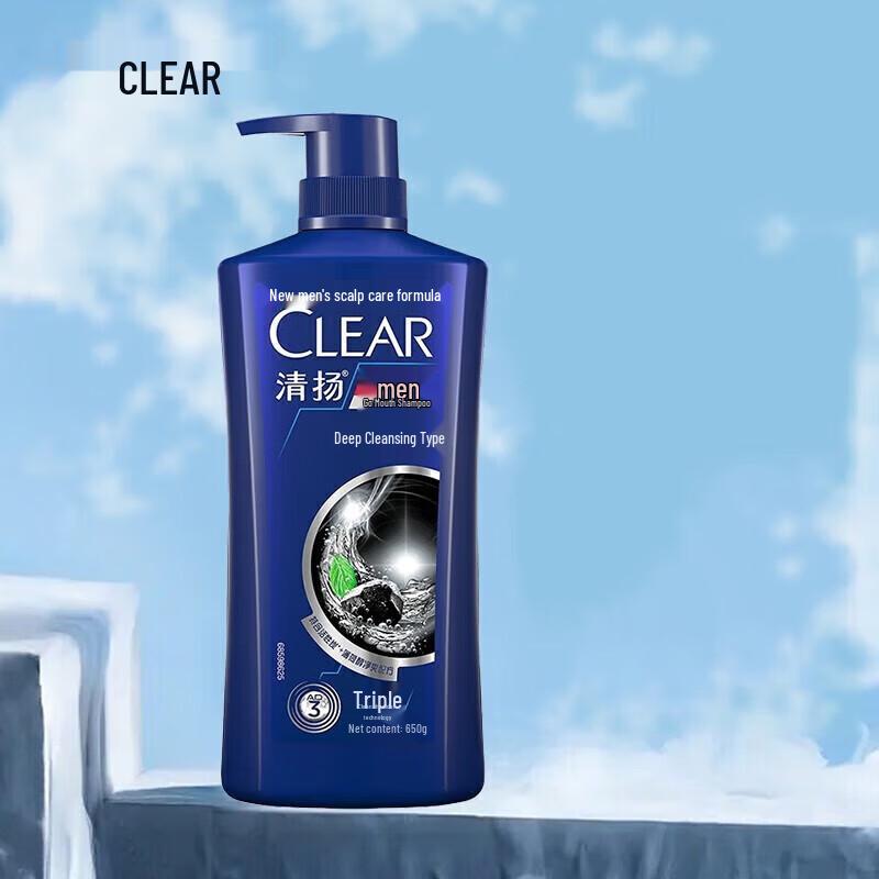 Clear Men Anti-Dandruff Deep Clean Fresh Lime Mint Shampoo