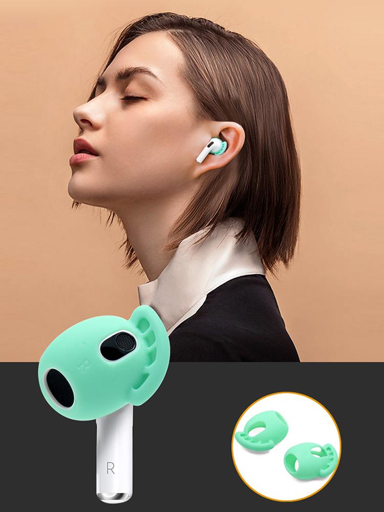 Силиконовые амбушюры для AirPods 3, противоскользящие, для беспроводных Bluetooth-наушников, вкладыши, насадки