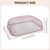 Metal Mesh Food Cover Net Dome Multifunctional Large Vegetable Fruit Screen for BBQ Picnic