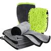 DU Life Car Wash 5 Car Wash 2 Microfiber 3 Piece For Super Car Wash Large Car Wash Car Wash Car Wash Shearling Mitts Set, Pieces, Gloves, Pieces,