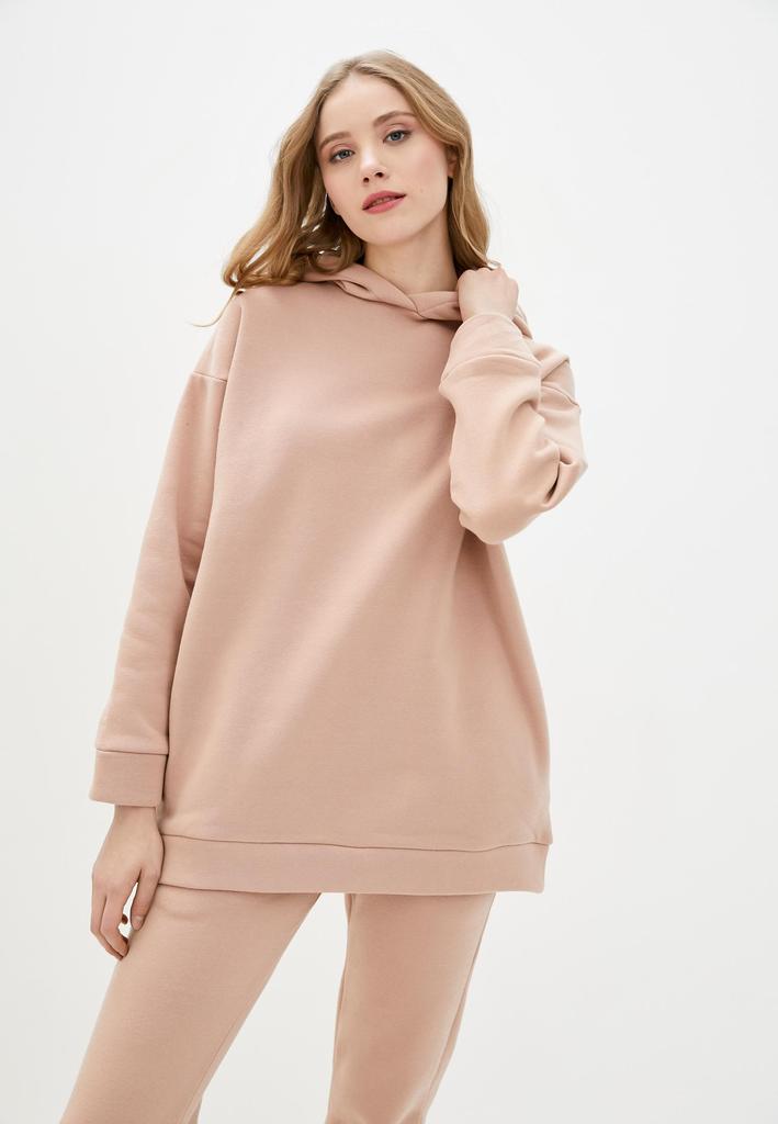 Теплый костюм с длинным худи ISSA Plus