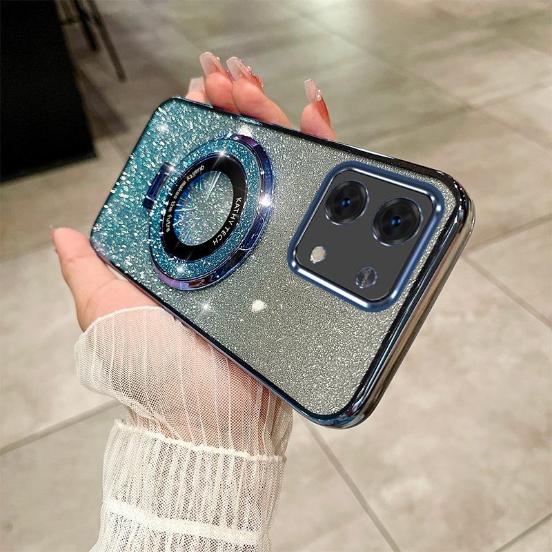 Роскошный чехол с креплением Glitter Case для Xiaomi Redmi note 13 pro 12 12S 13C 11 11S 10S 9S case для POCO X6 M6 M5S case holder cover