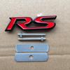 3D RS Sports Car Grille Logo Modification Decoration Metal Emblem