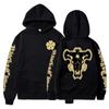 Аниме Black Clover Black Bulls Squad Emblem Hoodies Yami Asta Magic Knights Толстовки Мужские Женские Повседневные Harajuku Streetwear