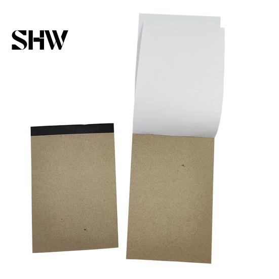 Pocket Size Memo Pad Portable Note with Horizontal Lines, Tearable Stationery Writing Pad, Office Meeting Notebook A6 Notepad for Daily Notes