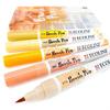 Royal Talens - Ecoline Liquid Aquarelle Drawing Painting Brushes Pens - Set of 5 - Pink Beige Tones