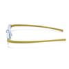 RSINC Combo Rimless Frame Eyeglasses for Unisex Silver Red-Silver Yellow Tag A1 JL156426815372