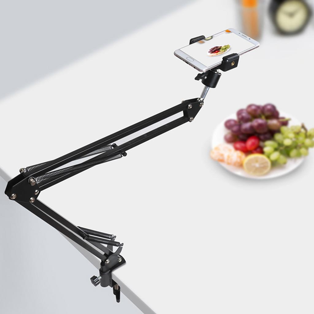 Flexible Universal Long Arm 360 Rotation Lazy Mount Mobile Phone Holder for Bed Desk