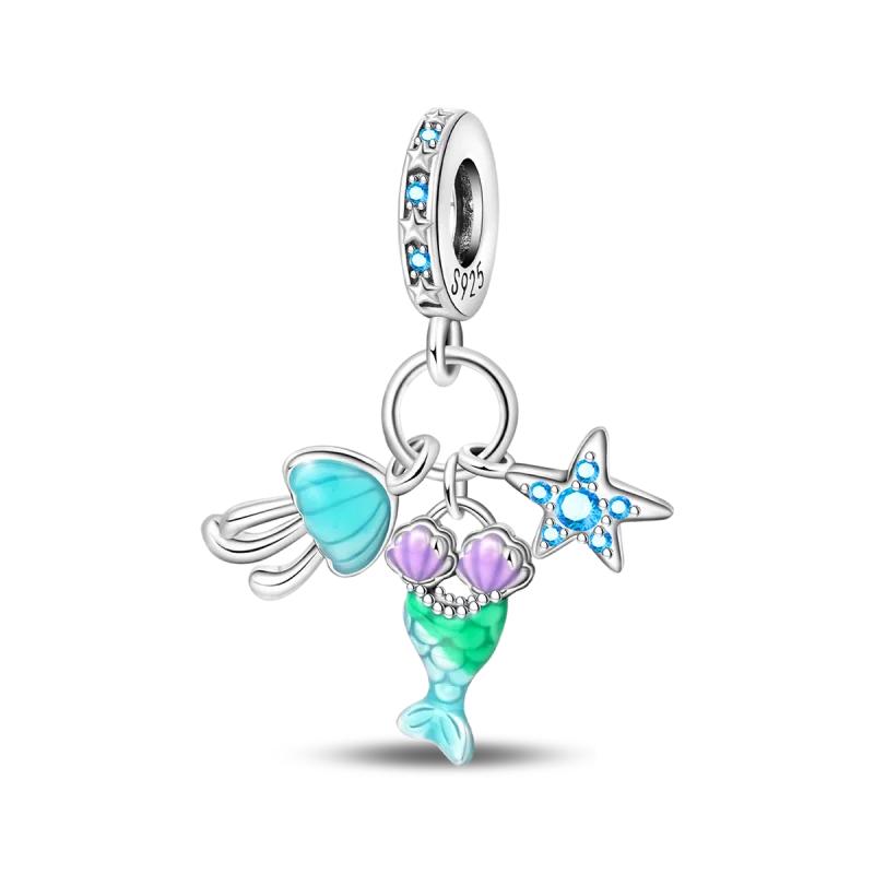 100% Copper Charms Pendant Airplane Beach Sailing Hat Sun Energetic Attractiveness Design For Fine Jewelry Making