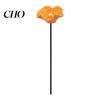 No Tools Garden Decoration Resin Flower Stake Bee Watering Station Yard Art Outdoor Easy Install Decorative Pollinator Water Feeder for Bees