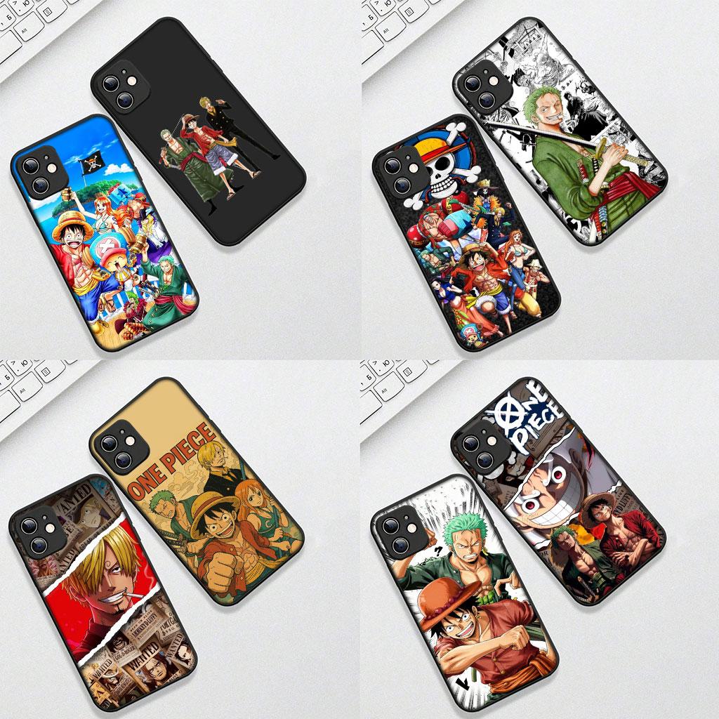 Чехол Luffy One Pieces Sanji Roronoa Zoro для Samsung Galaxy S25 S24 S23 Fe Ultra Plus S7 Edge A05 A06 A16 A55 A15 A35