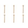 50pcs Golf Tees Professional Strong Replacement Wooden Golfing Tees for Golf Accessories 83mm 3.27in
