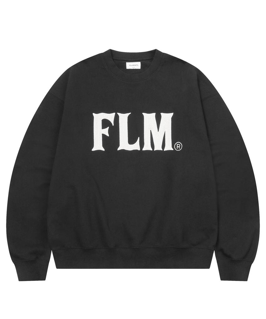 FILLUMINATE Flm Stitch Logo Sweatshirt - Black