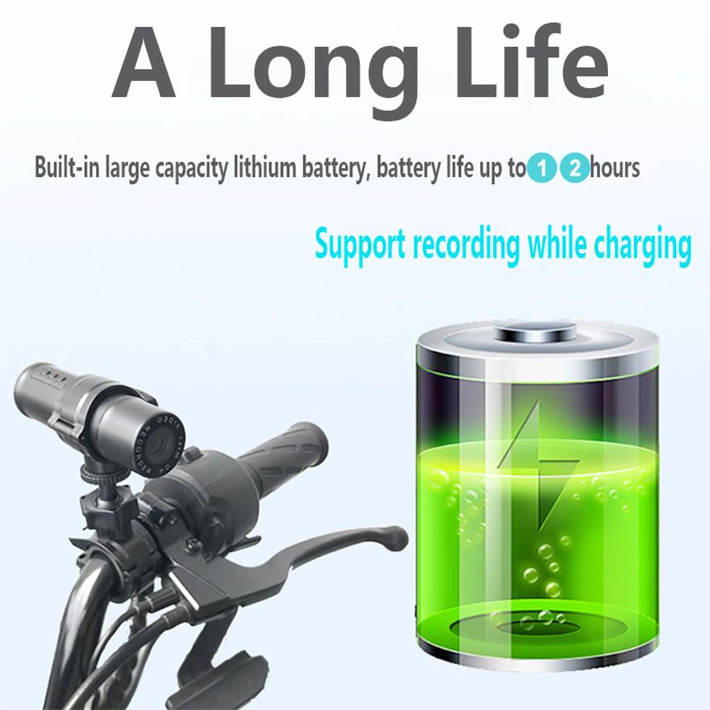 Motorcycle Driving Recorder Dvr Mobile Phone Interconnection HD 1080P Outdoor Waterproof Riding Recorder