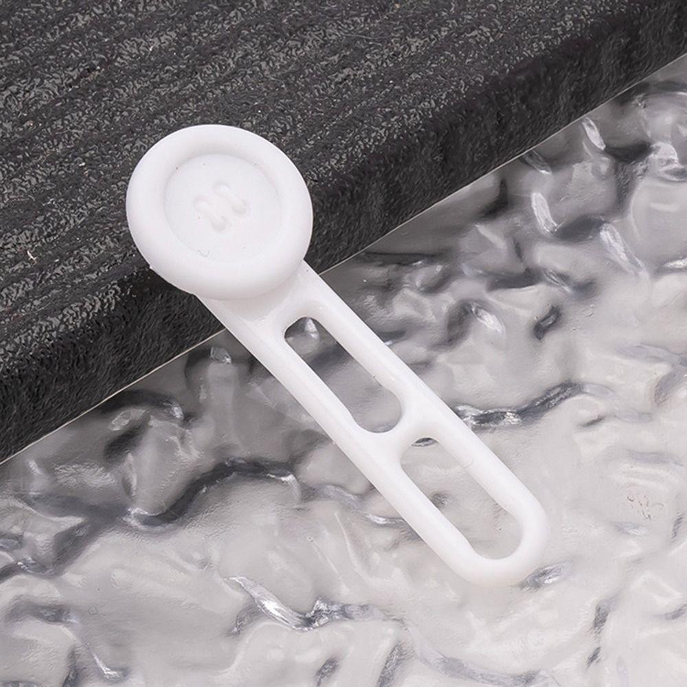 10Pcs Elastic Shirts Button Expanders Neck Extender Collar Button Extender for Shirt Dress Pants