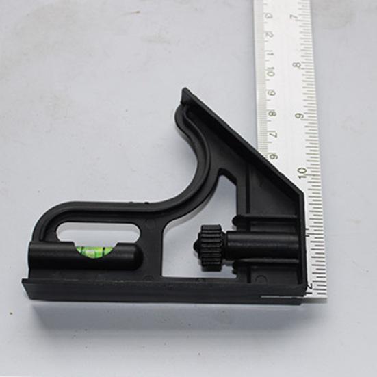 Высокоточная металлическая регулируемая комбинированная измерительная линейка с квадратным углом