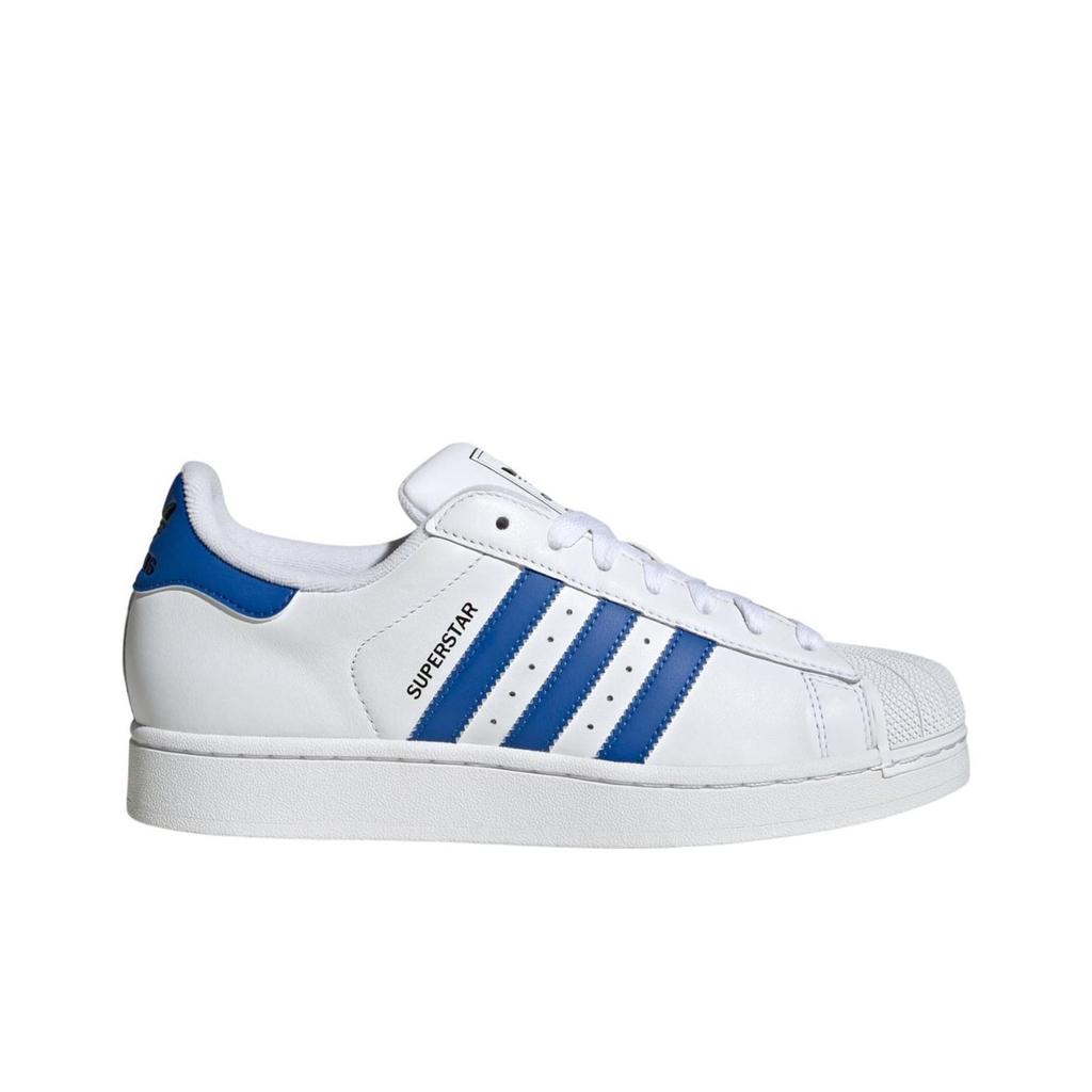 adidas Superstar 2 белые синие мужские кроссовки Cloud-White Core-Black JQ4729
