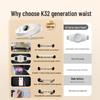 SKG K3 2nd Gen Wireless Portable Lumbar Massager with Heat