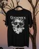 Вдохновленная Godsmack Хлопковая футболка с коротким рукавом Черная Все размеры Унисекс Футболка Унисекс Футболка