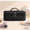Double-Layer Hair Dryer Storage Bag Portable Large Capacity Dustproof Curler Makeup Bag With Handle Carrying Case For Travel