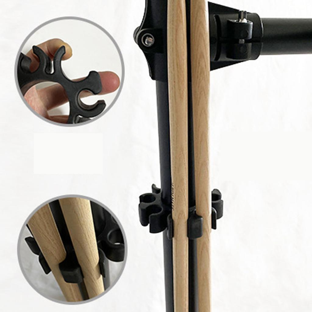 Silicone Quick Drum Stick Holder Clip Drumsticks Display Stand Portable Drumstick Storage Bracket Easy To Install