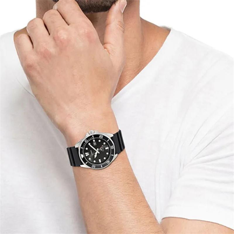 Casio Мужские Черные Часы MDV106-1A-