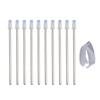 10PCS D1 Ballpoint Refills Metal 0.5mm Ultra Fine Water Based Replaceable Ballpoint Pen Refill Tips