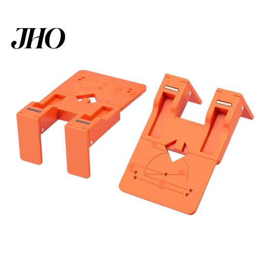 Cabinet Hinge Alignment Tool 1/2Pcs Mounting Bracket with Powerful Double-Sided Magnets Precise Drill Guide 2.6mm Gap Spacer Professional Installation