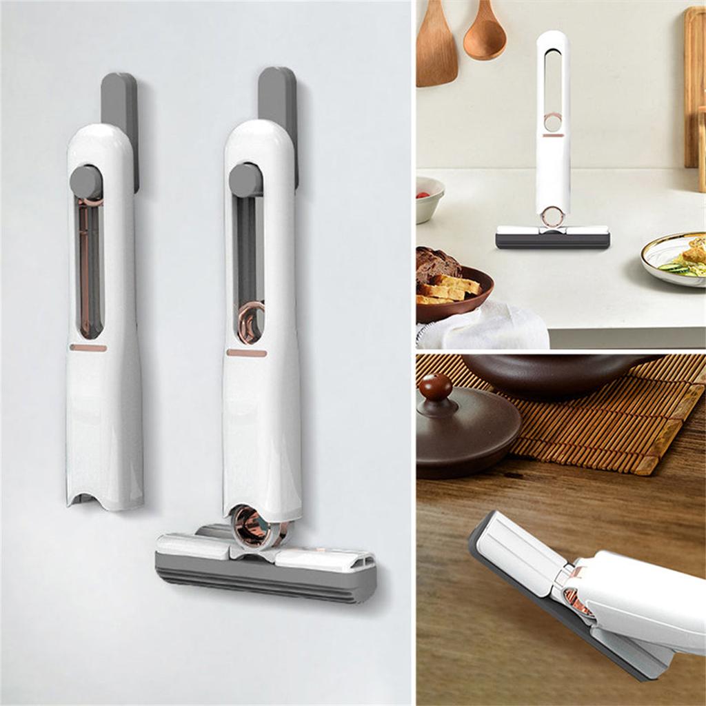 Ручная стирка, настольная мини-швабра, портативная самоочищающаяся мини-швабра, выжимающая вручную швабра, самоочищающаяся мини-швабра