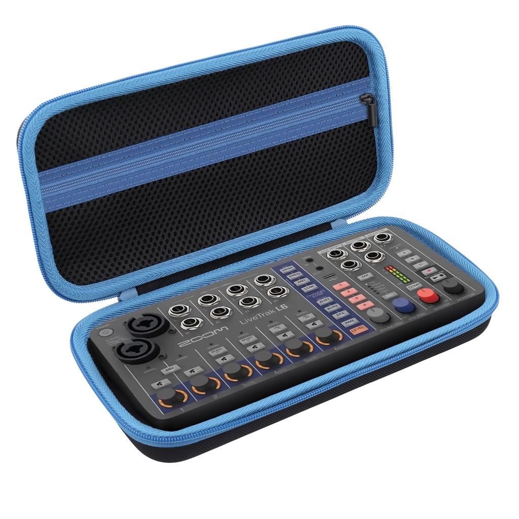 Zoom ZOOM L6 Цифровой микшер-рекордер LiveTrak L6 Цифровой микшер специальный кейс для хранения co2CREA (Только случай) -