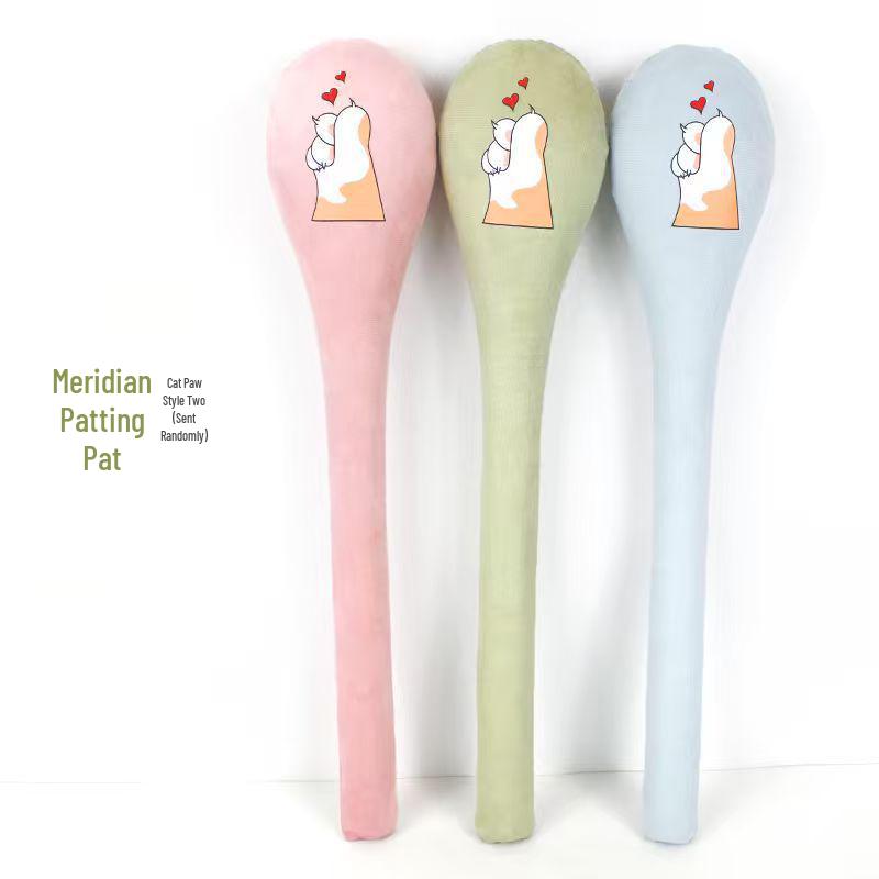 Деревянная многофункциональная меридианная массажная палка для постукивания по спине и телу