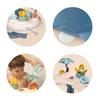 Siège de Bain - Little Smoby - 2 en 1, Tablette d'Activités Réglable, Ventouses Incluses - Dès 6 Mois - Fabrication française
