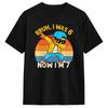 Was 6 Now I’m 7 Birthday Dabbing T Shirts Men Cotton Vintage T-Shirt Round Collar Tees Short Sleeve Clothing 4XL 5XL