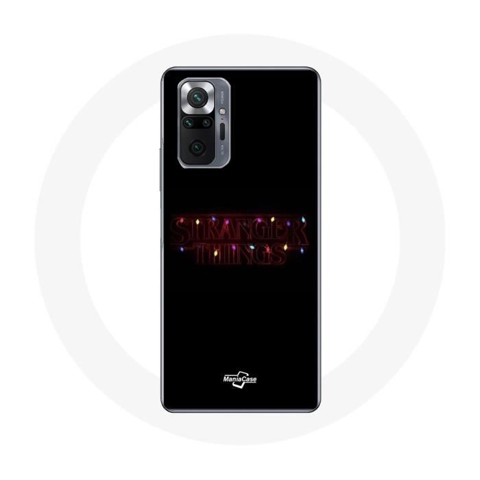 Чехол для Xiaomi Redmi Note 10 Pro Очень странные дела Постер Логотип Счастливого рождества