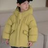 Новая зимняя детская одежда в корейском стиле для мальчиков и девочек, короткая мягкая утолщенная стеганая куртка, детский пуховик