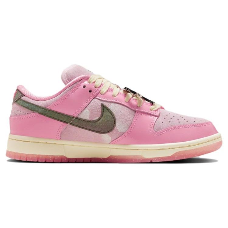 Nike Женские кроссовки Dunk Low LX Barbie розовые, розовые, бледно-ванильные, FN8927-621