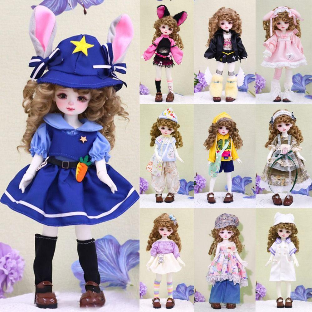 Handmade 1/6 BJD Doll Dres DIY Doll Changing Clothing Doll Accessories  (No Dolls and Shoes)