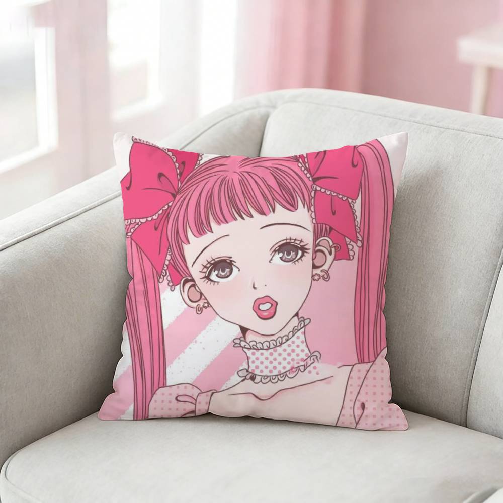 M-Miwako Sakurada P-Paradise Kiss Pillow Case For Sofa Living Room Home Office Decor Protective Cover