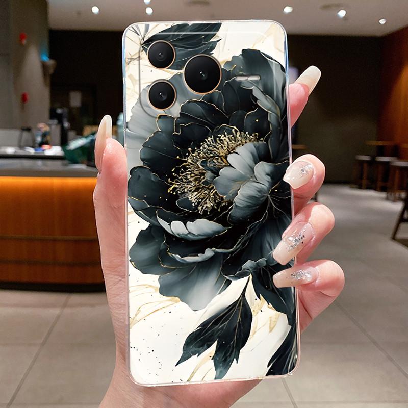 For Honor Power 2 Case Clear Cover Luxury Fashion Butterfly Flower Soft TPU Silicone Casing for Honor Power2 SER-AN00 Phone Case