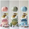 Blue Pink Hot Air Balloon Cake Topper Gender Reveal Party Cake Decoration Kids Boy Girls Birthday Party Supplies Baby Shower
